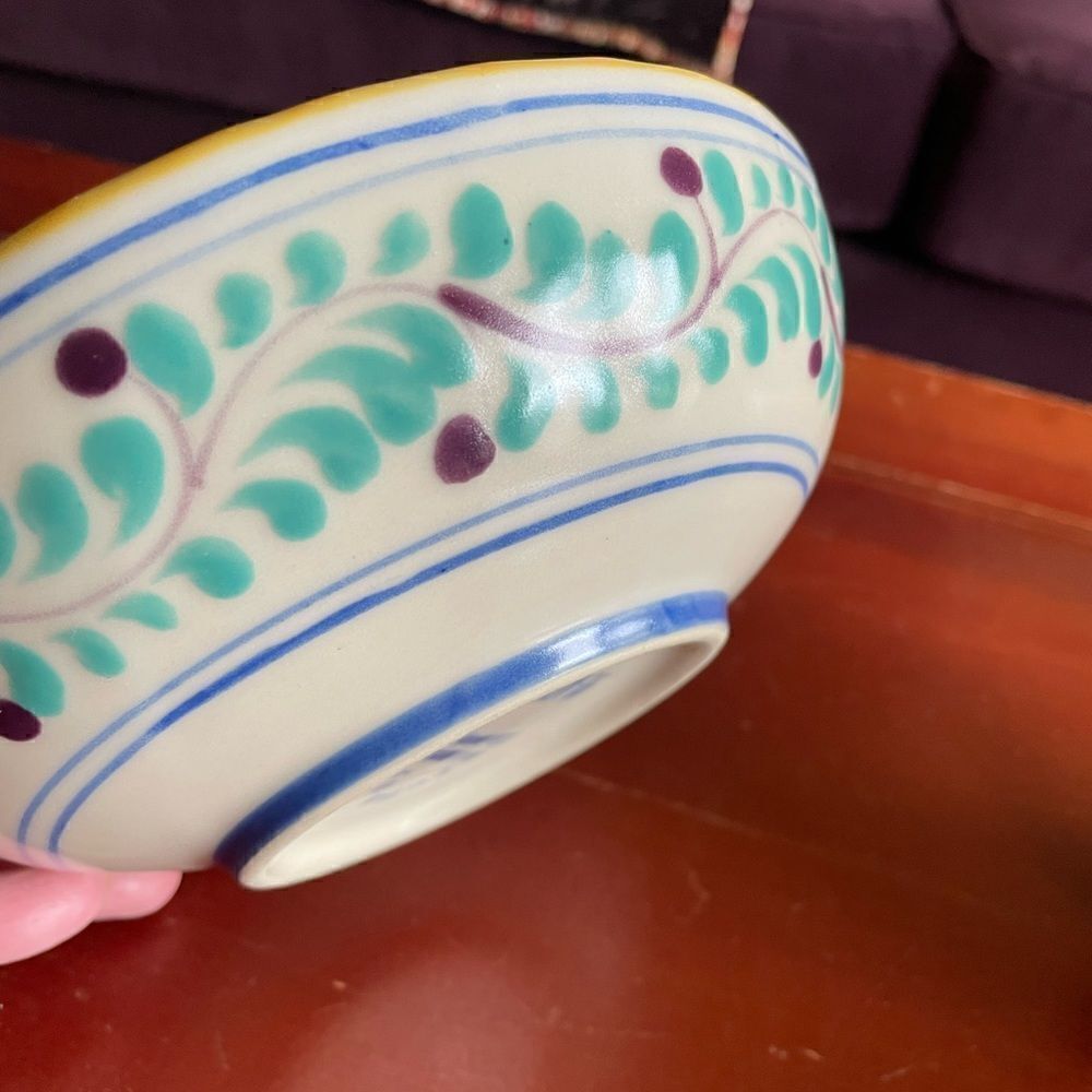 Mexico Pottery Vintage Bowls Trinket Dish - Picture 10 of 16